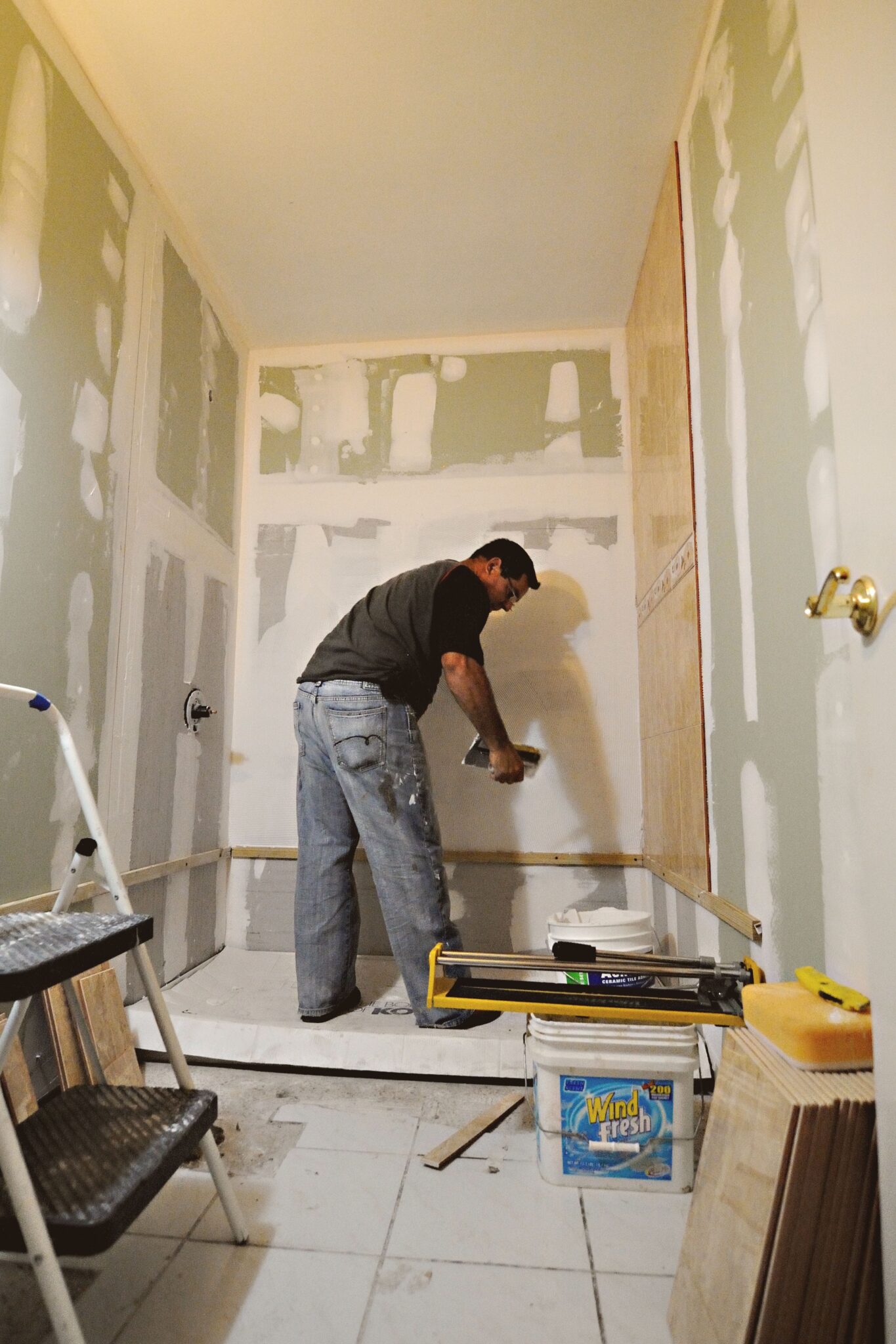 Bathroom Renovation – During